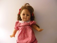 Puppe von Zapf + Mädchen mit