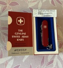 Wenger Echte Schweizer Offiziersmesser Swiss Victorinox  - UNBENUTZT OVP VINTAGE