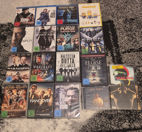 Dvd konvolut filme - &, musik