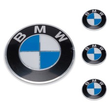 4x ORIGINAL BMW Emblem Logo