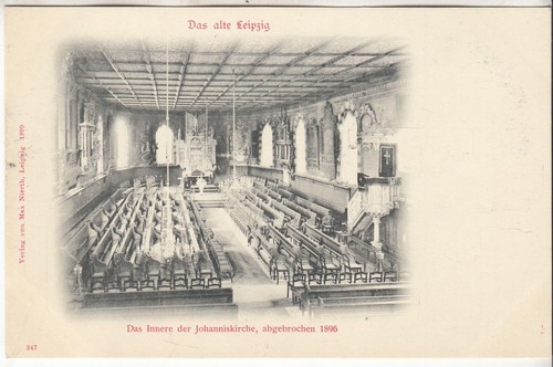 Das alte leipzig - ak,