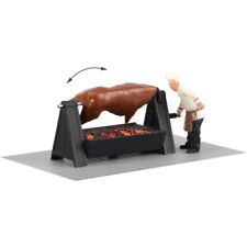 Viessmann 1552 Grill mit drehendem Ochsen, bewegt H0 + Neu