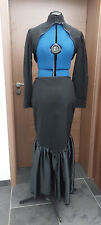 WGT Ensemble Shrug Fishtail Rock Gothic Victorian schwarz