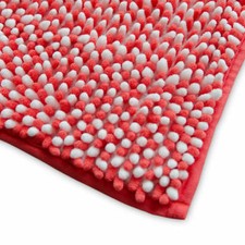 Badematte Manta Chenille Struktur Bicolor 6 Farben Badteppich Badvorleger