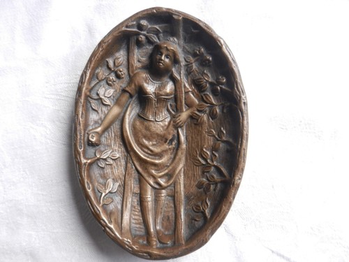 Bronze bild schale teller - schale,,