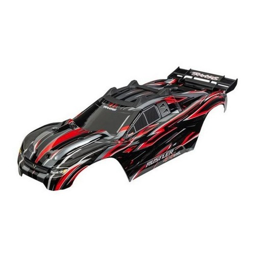 Traxxas 6785 red karo rustler - 6785-red,