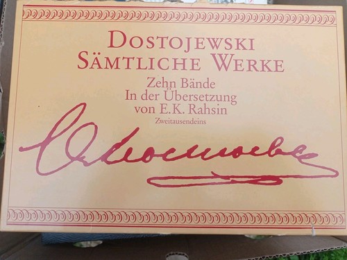 Dostojewski sämtliche werke - ,sämtliche,