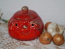 Knoblauchtopf Zwiebeltopf mit