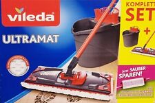 Vileda ULTRAMAT Komplett Set Wischmopp + Eimer Neu