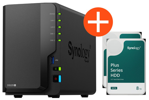 Synology ds225 nas system - nas,
