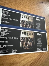 Böse Onkelz Front of Stage Konzertkarten Köln 