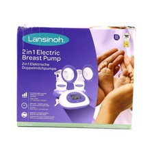 Lansinoh 2in1 elektrische Milchpumpe Brustpumpe Muttermilchpumpe BPA frei56