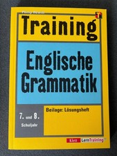 Training Englisch Grammatik - Klasse 7/8 - Englisch - Klett mit Lösungsheft