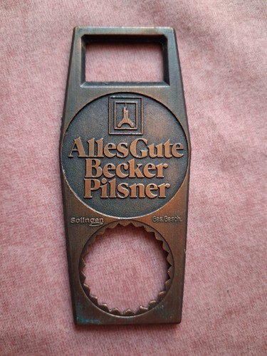 Flaschenöffner aus kupfer - aus,