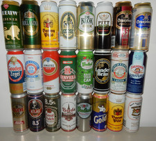 24 schöne Bierdosen aus