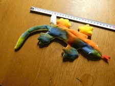 Tier Linda Nürnberg Echse Eidechse Kuscheltier Stofftier Plüschtier bunt Salaman