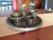 RAUCHERGARNITUR MESSING