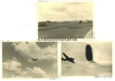 3x Orig. Foto Flugzeug an Flugplatz Russland 1941 Fieseler Storch Junkers 52 88