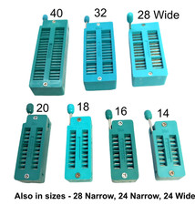 Universal ZIF Prüfbuchsen 3M - Größe wählbar 14, 16, 18, 20, 28, 32, 40 - Stck 1