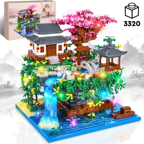 3320pcs micro bausteine blumen - 3320pcs,