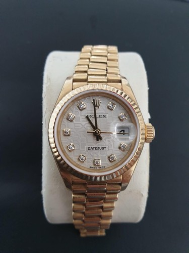 Rolex lady datejust gelbgold - rolex,