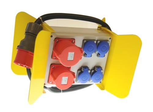 Mobiler baustromverteiler - mobiler,