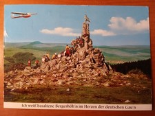 Postkarte 2704 gelaufen, Wasserkuppe, Ansichtskarte, Sammlung