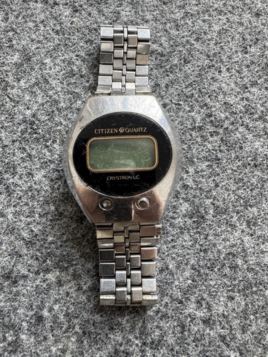 Citizen quartz crystron lcd - citizen,