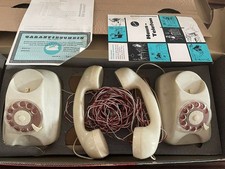 Geobra Brandstätter Haustelefon Telefon Kindertelefon 60er in OVP mit Anleitung