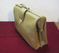 Alte braune Ledertasche