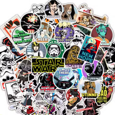 Star Wars 50 Stück  Aufkleber Sticker  Stickerbomb  Laptop  Notebook