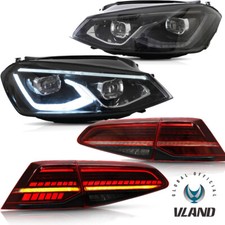 VOLL-LED-Scheinwerfer + Rote