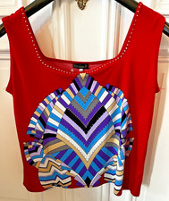 Rotes TOP, Vercotti, XL