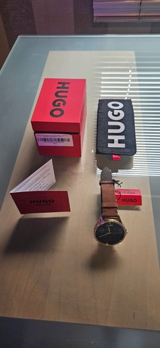 Hugo boss herren uhr - boss, leder