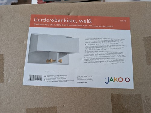 Jako garderobenkiste weiß - jako-o, garderobenkiste,