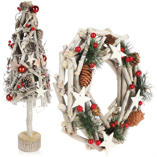Set adventskranz - Ø, 36