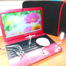 Sony Vaio EA NEON PINK 14 Zoll HDPLUS l 1TB SSD Windows 11 Pro 8GB RAM NEU HDMI