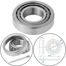 Radlagersatz Lager 30206