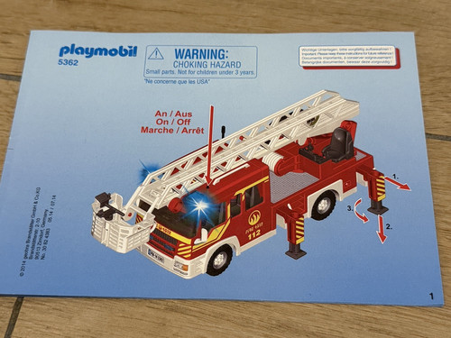 Playmobil feuerwehr 5362 - feuerwehr,