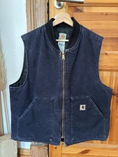 Carhartt Weste Vest Arbeitsweste Routine Blau Blue Size XL XLarge