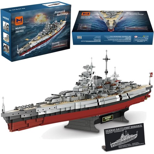 Bismarck modellbau kit 2081 - bismarck, modellbau-kit: