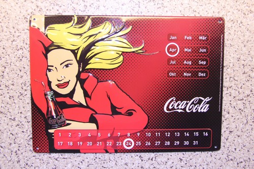Coca cola blechschild - coca,
