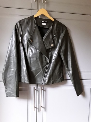 Shein jacke lederoptik - lederoptik, gr