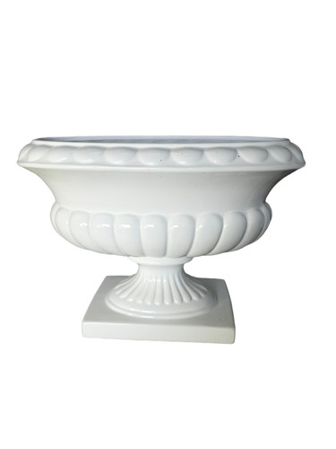 Weiße fußvase jardiniere - weiße,
