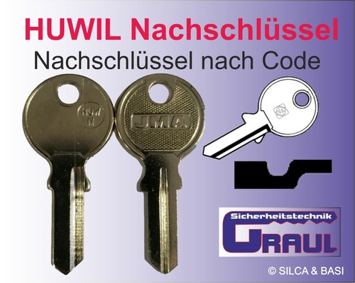 Nachschlüssel huwil mit - huwil,