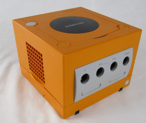 Nintendo gamecube orange - nintendo,