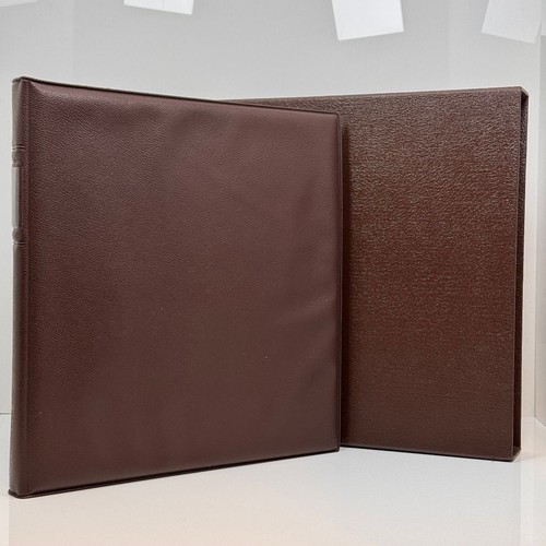 Lindner ringbinder braun altes - braun,