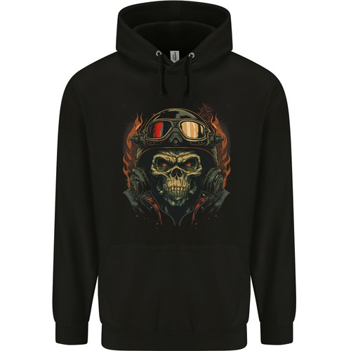 Motorrad gorilla totenkopf - gorilla,