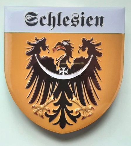 Metallschild schlesien - schlesien,