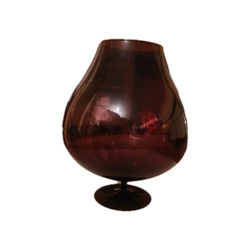 Vintage vase lila violett 50er - vase,